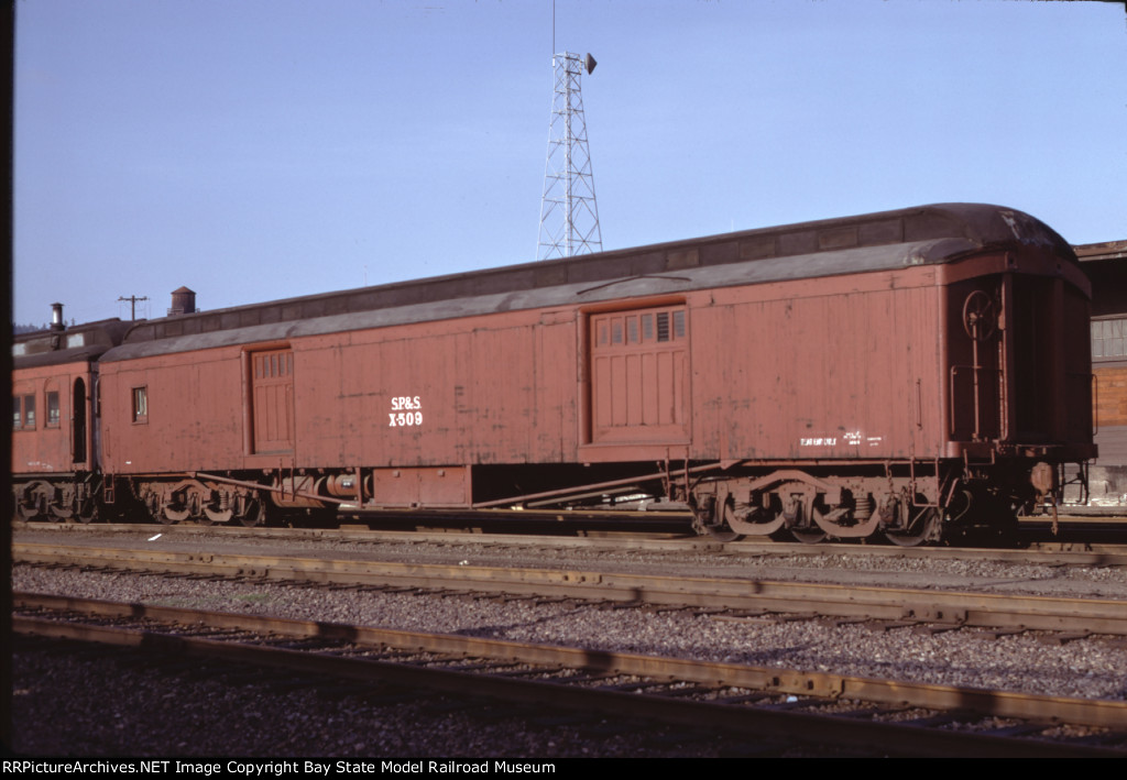 SP&S X-509 Outfit (MoW) Baggage Car